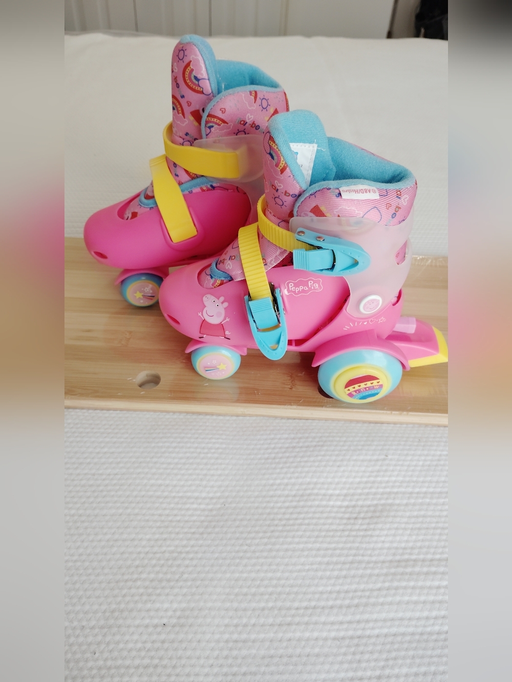 Peppa Pig Kids Quad Roller Skates Childs Size J9-J12